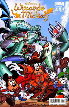 Variant Cover for Wizards of Mickey #4