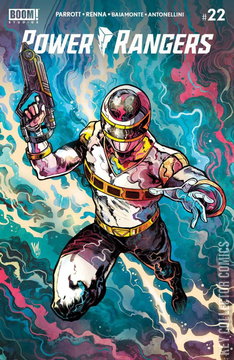 Variant Cover for Power Rangers #22