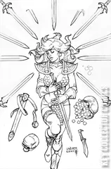 Variant Cover for Savage Red Sonja #2