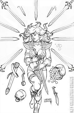 Variant Cover for Savage Red Sonja #2