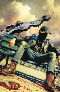 Crocodile Black #1