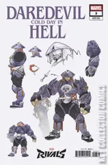 Variant Cover for Daredevil: Cold Day in Hell #3