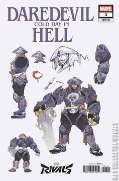 Variant Cover for Daredevil: Cold Day in Hell #3