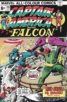 Variant Cover for Captain America #184