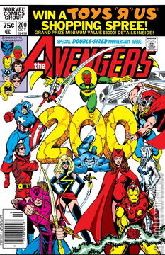 Variant Cover for Avengers, The #200
