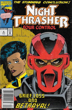 Variant Cover for Night Thrasher: Four Control #4