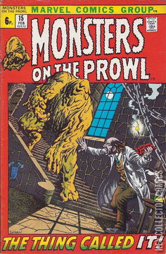 Variant Cover for Monsters on the Prowl #15