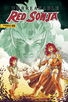 Variant Cover for Unbreakable Red Sonja #5