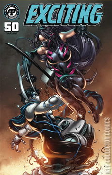 Variant Cover for Exciting Comics #50