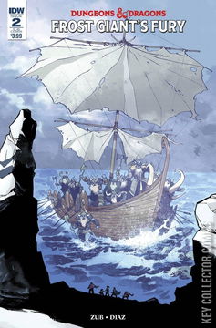 Variant Cover for Dungeons & Dragons: Frost Giant's Fury #2