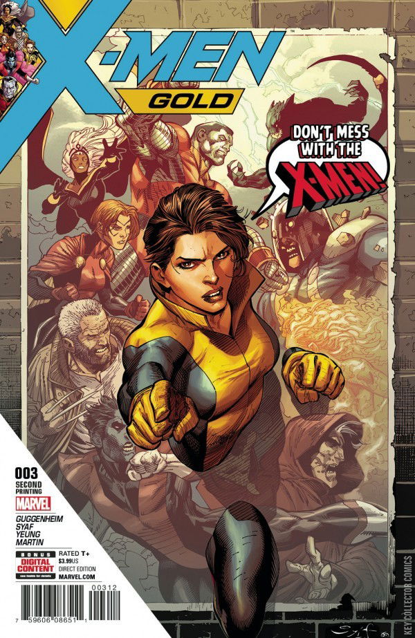 Variant Cover for X-Men: Gold #3