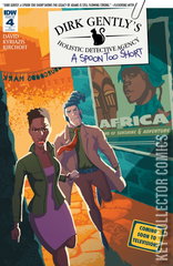 Variant Cover for Dirk Gently's Holistic Detective Agency: A Spoon Too Short #4