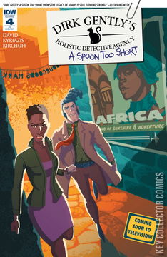 Variant Cover for Dirk Gently's Holistic Detective Agency: A Spoon Too Short #4