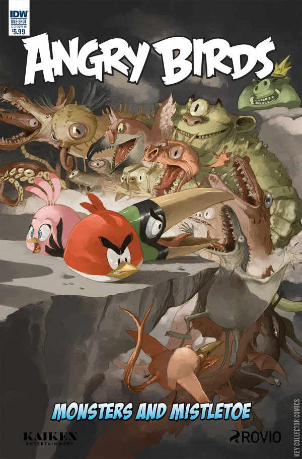 Angry Birds: Monsters and Mistletoe #1 Published December 2