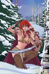 Variant Cover for Red Sonja #25