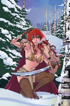Variant Cover for Red Sonja #25