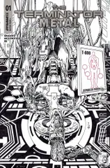 Variant Cover for Terminator: Metal, The #1