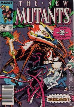 Variant Cover for New Mutants #74