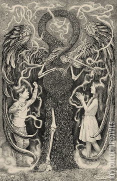 Variant Cover for Hello Darkness #8