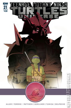 Variant Cover for Teenage Mutant Ninja Turtles: Universe #21
