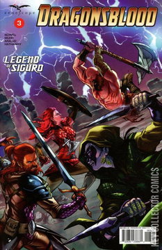 Variant Cover for Dragonsblood #3
