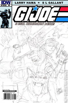 Variant Cover for G.I. Joe: A Real American Hero #163