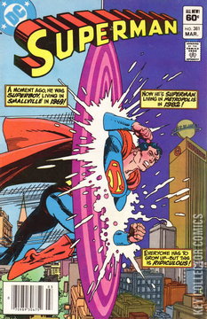 Variant Cover for Superman #381