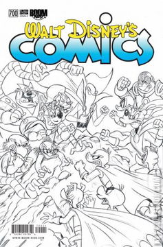 Variant Cover for Walt Disney's Comics and Stories #700
