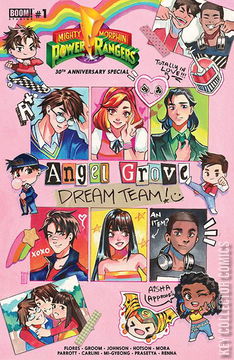 Variant Cover for Mighty Morphin Power Rangers 30th Anniversary Special #1