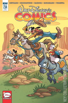 Variant Cover for Walt Disney's Comics and Stories #734