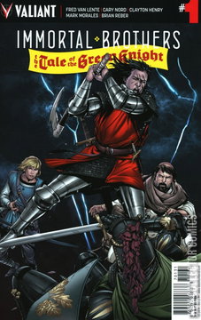 Variant Cover for Immortal Brothers: The Tale of the Green Knight #1
