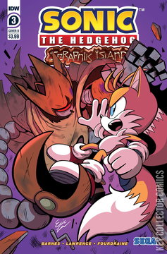 Variant Cover for Sonic the Hedgehog: Scrapnik Island #3