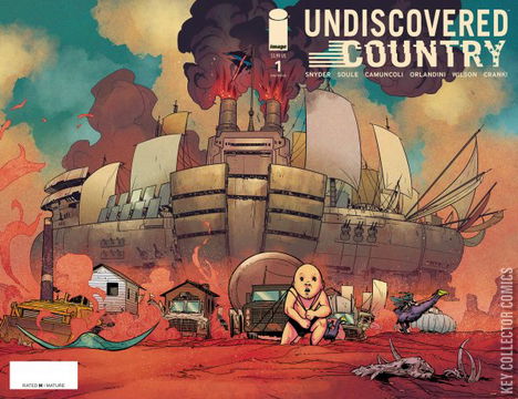 Variant Cover for Undiscovered Country #1