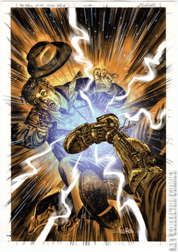 Variant Cover for Peril of the Brutal Dark: An Ezra Cain Mystery, The #4