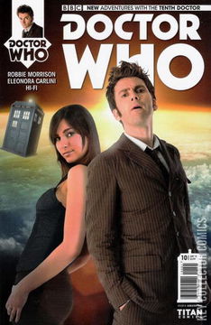 Variant Cover for Doctor Who: The Tenth Doctor #10