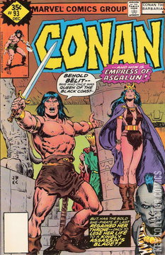Variant Cover for Conan the Barbarian #93