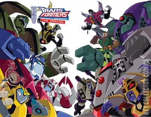 Variant Cover for Transformers Animated: Arrival #1