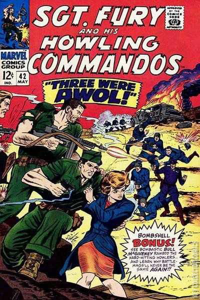 Cover art for Sgt. Fury and His Howling Commandos #42