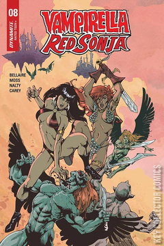 Variant Cover for Vampirella / Red Sonja #8