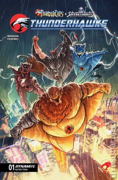 Variant Cover for Thundercats x Silverhawks: Thunderhawks #1