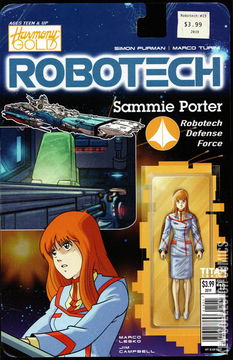 Variant Cover for Robotech #19