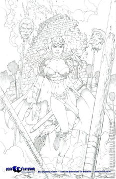 Variant Cover for Tales From Wonderland: The Red Queen