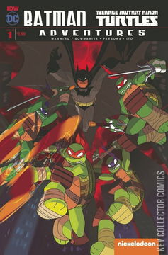 Variant Cover for Batman / Teenage Mutant Ninja Turtles Adventures #1