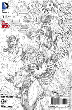 Variant Cover for Superman Unchained #7