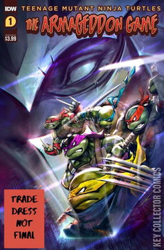 Variant Cover for Teenage Mutant Ninja Turtles: The Armageddon Game #1