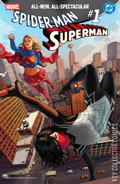 Variant Cover for Marvel / DC: Spider-Man / Superman #1