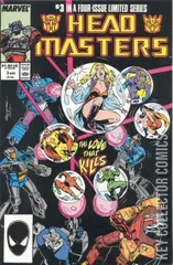 Cover for Transformers: Headmasters #3