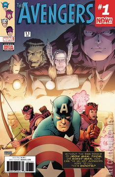 Variant Cover for Avengers #1.1