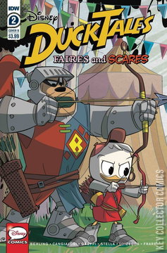 Variant Cover for DuckTales: Faires and Scares #2
