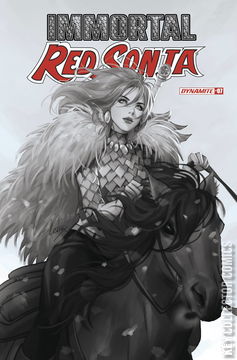 Variant Cover for Immortal Red Sonja #7